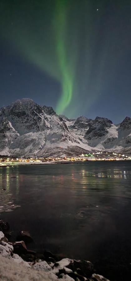 Pilan Lodge Lofoten Vestpollen Bagian luar foto